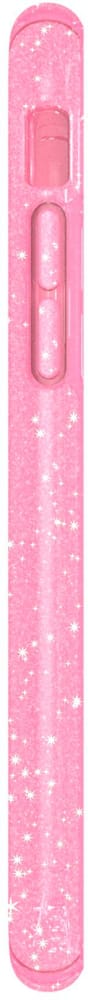 presidio clear + glitter case for apple iphone 6, 6s, 7 and 8 - clear/glitter/bella pink