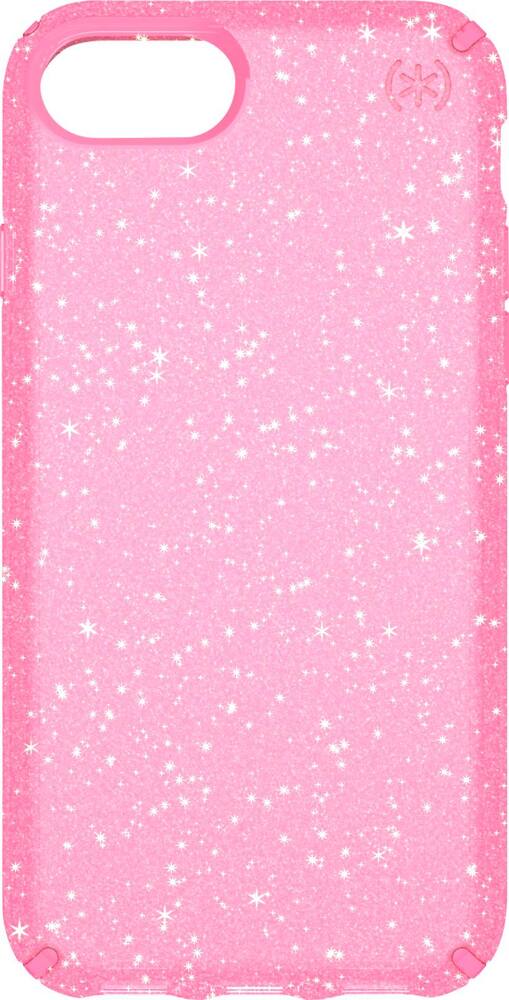 presidio clear + glitter case for apple iphone 6, 6s, 7 and 8 - clear/glitter/bella pink presidio clear + glitter case for apple iphone 6, 6s, 7 and 8 - clear/glitter/bella pink