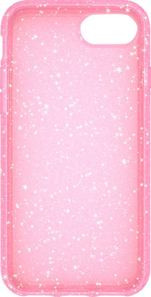 presidio clear + glitter case for apple iphone 6, 6s, 7 and 8 - clear/glitter/bella pink presidio clear + glitter case for apple iphone 6, 6s, 7 and 8 - clear/glitter/bella pink