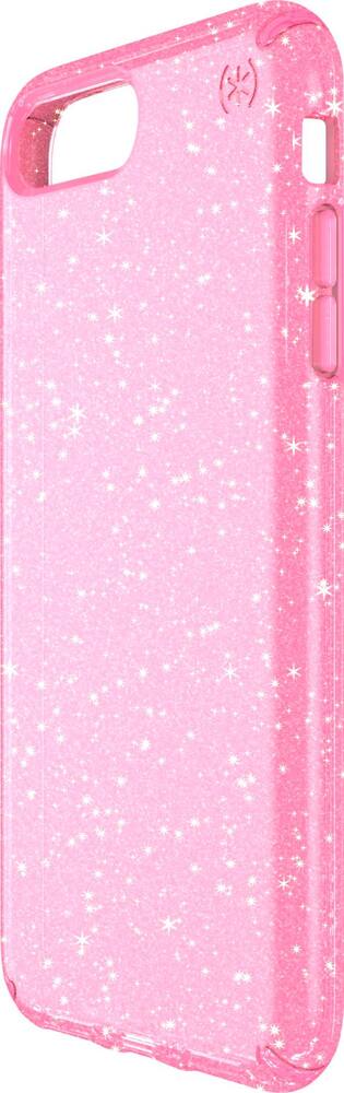 presidio clear + glitter case for apple iphone 6 plus, 6s plus, 7 plus and 8 plus - clear/glitter/bella pink presidio clear + glitter case for apple iphone 6 plus, 6s plus, 7 plus and 8 plus - clear/glitter/bella pink