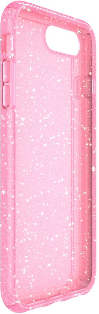 presidio clear + glitter case for apple iphone 6 plus, 6s plus, 7 plus and 8 plus - clear/glitter/bella pink presidio clear + glitter case for apple iphone 6 plus, 6s plus, 7 plus and 8 plus - clear/glitter/bella pink