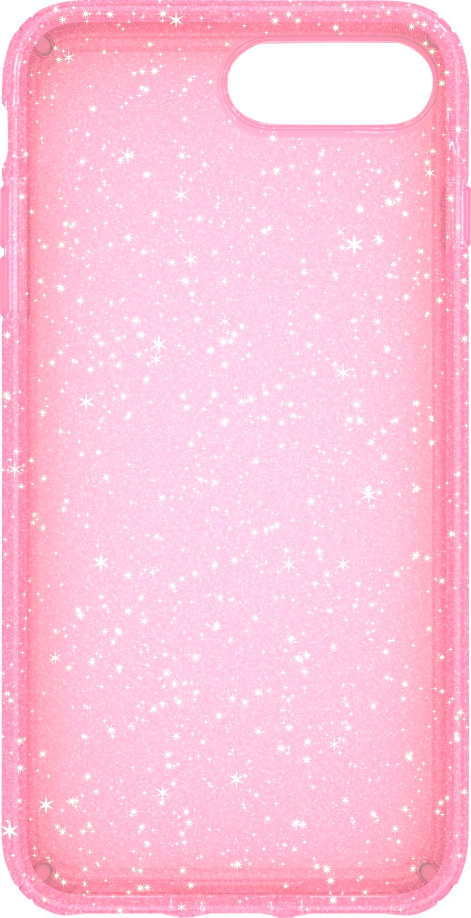 Best Buy Speck Presidio Clear Glitter Case For Apple Iphone 6 Plus 6s Plus 7 Plus And 8 Plus Clear Glitter Bella Pink 6603