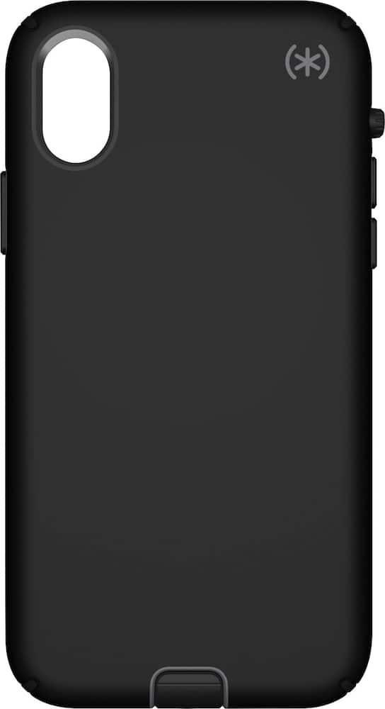 presidio sport case for apple iphone x and xs - black/slate