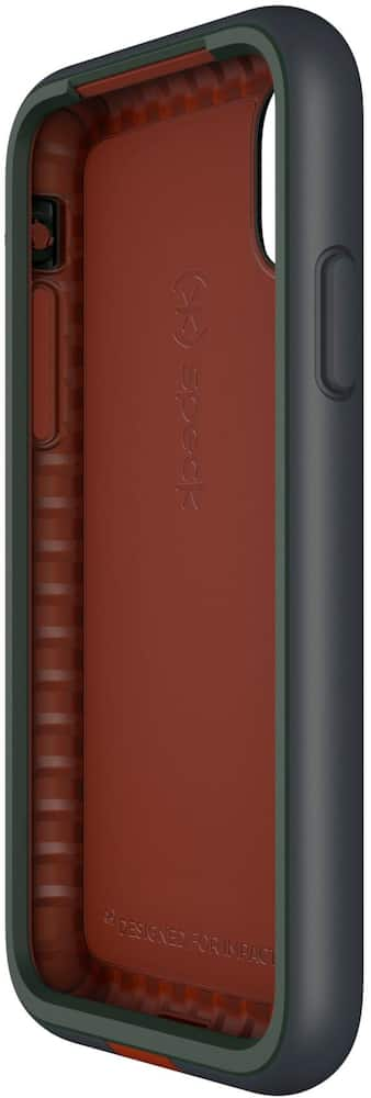 presidio ultra case for apple iphone x and xs - terracotta/asphalt/field