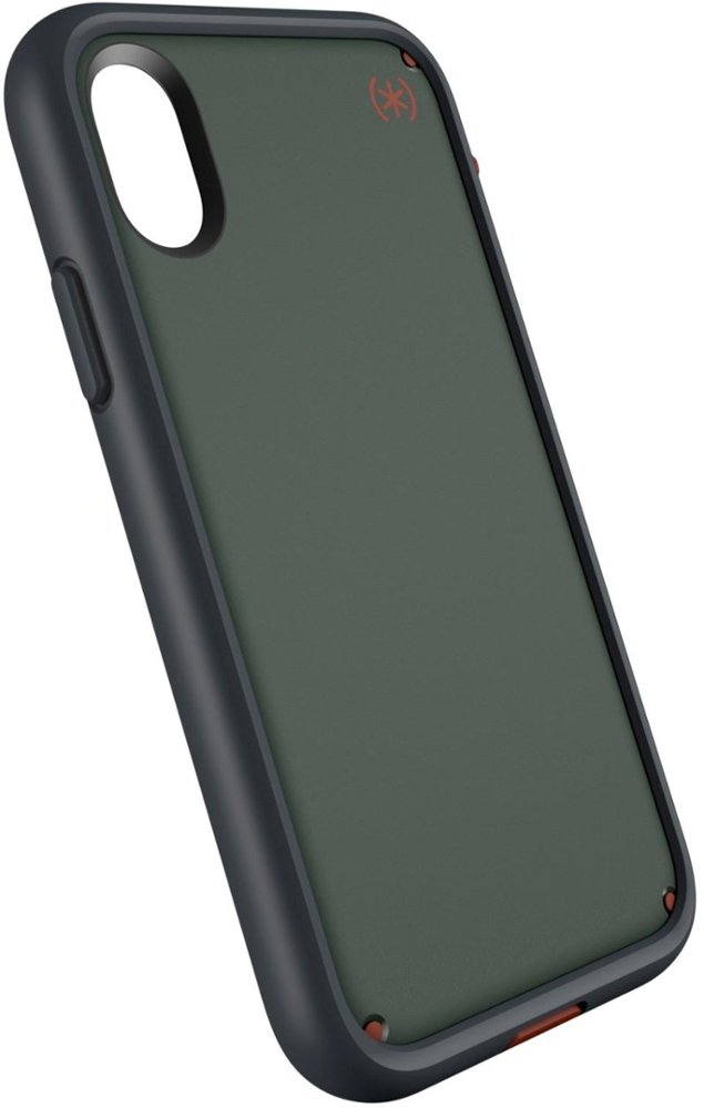 presidio ultra case for apple iphone x and xs - terracotta/asphalt/field
