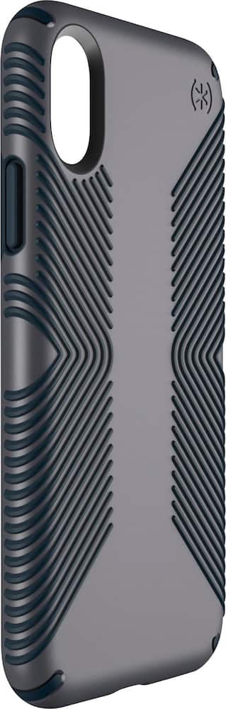 presidio grip case for apple iphone x and xs - gray presidio grip case for apple iphone x and xs - gray