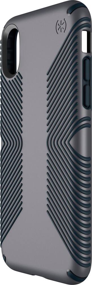 presidio grip case for apple iphone x and xs - gray presidio grip case for apple iphone x and xs - gray