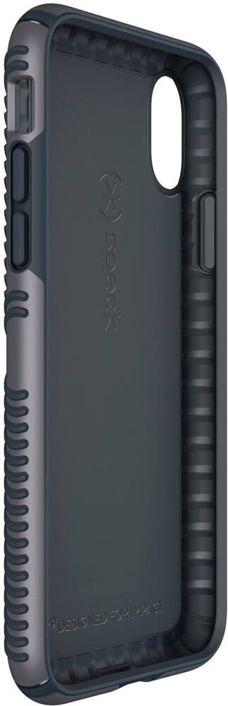 presidio grip case for apple iphone x and xs - gray presidio grip case for apple iphone x and xs - gray