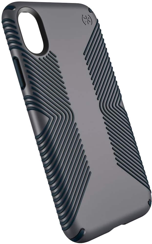 presidio grip case for apple iphone x and xs - gray presidio grip case for apple iphone x and xs - gray