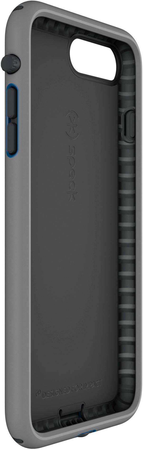 presidio sport case for apple iphone 7 plus and 8 plus - cobalt blue/gunmetal gray/black