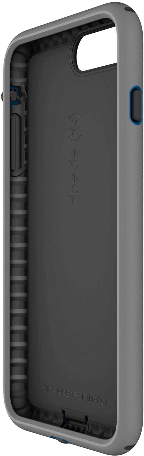 presidio sport case for apple iphone 7 plus and 8 plus - cobalt blue/gunmetal gray/black