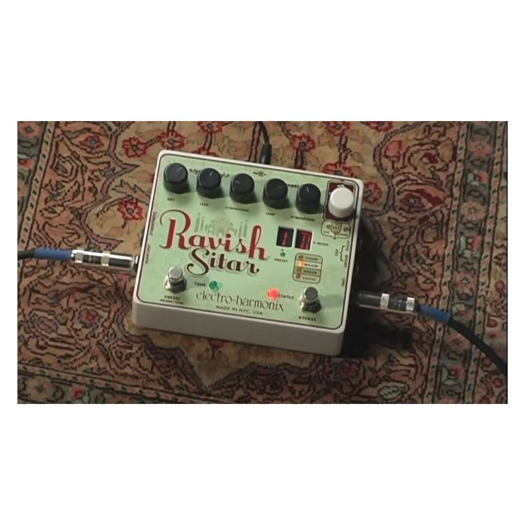 Ravish Sitar  
electro-harmonix  
MADE IN NYC USA