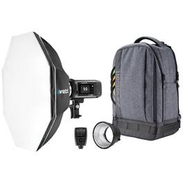 Westcott - FJ400 II 400W Strobe Backpack Kit with Sony Camera Trigger