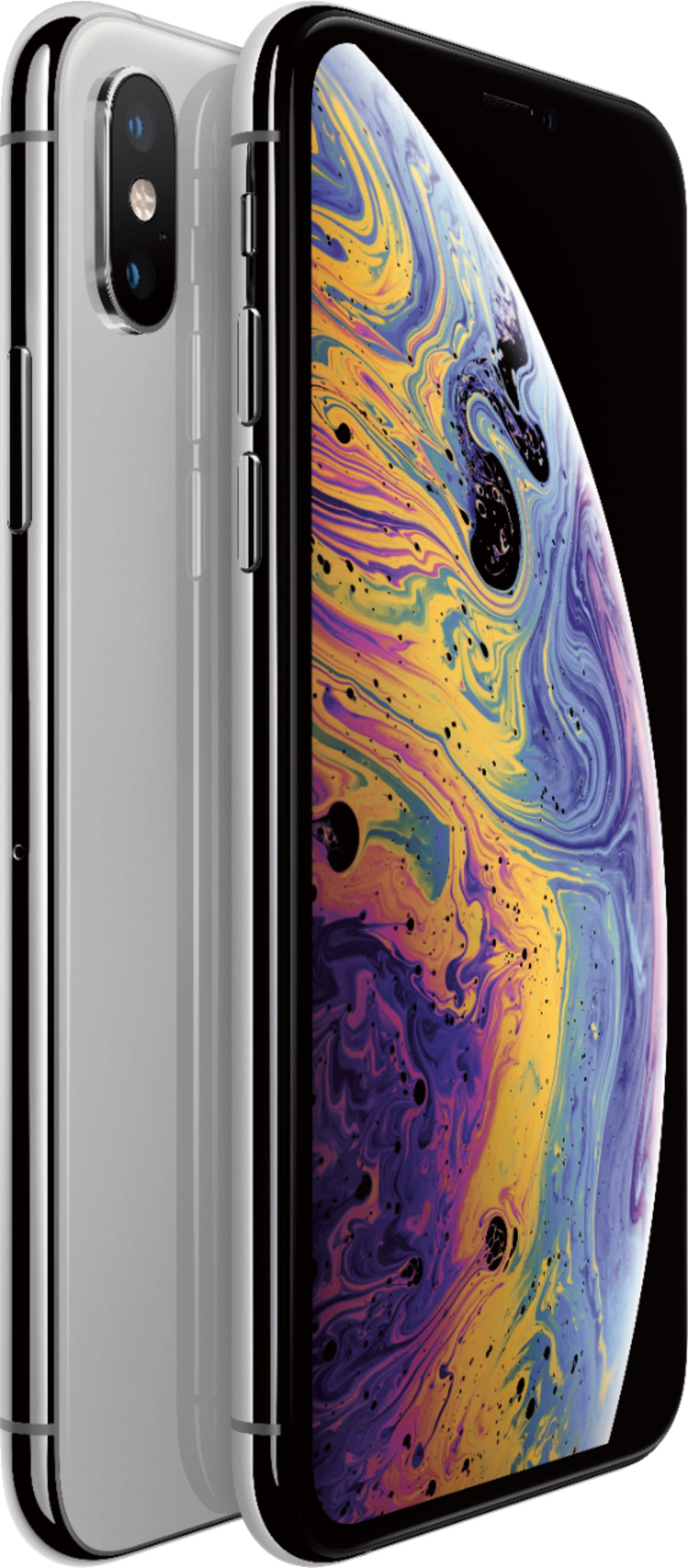 全国激安 iPhone Xs Silver 64 GB Softbank - スマートフォン・携帯電話