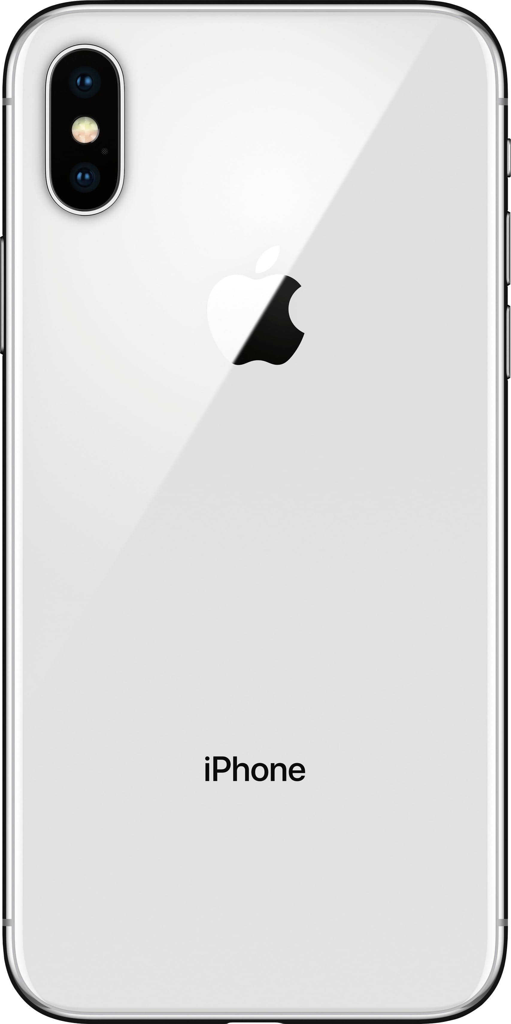 Best Buy: Apple iPhone X 64GB Silver (Unlocked) MQA62LL/A