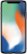 Front. Apple - iPhone X 64GB - Silver.