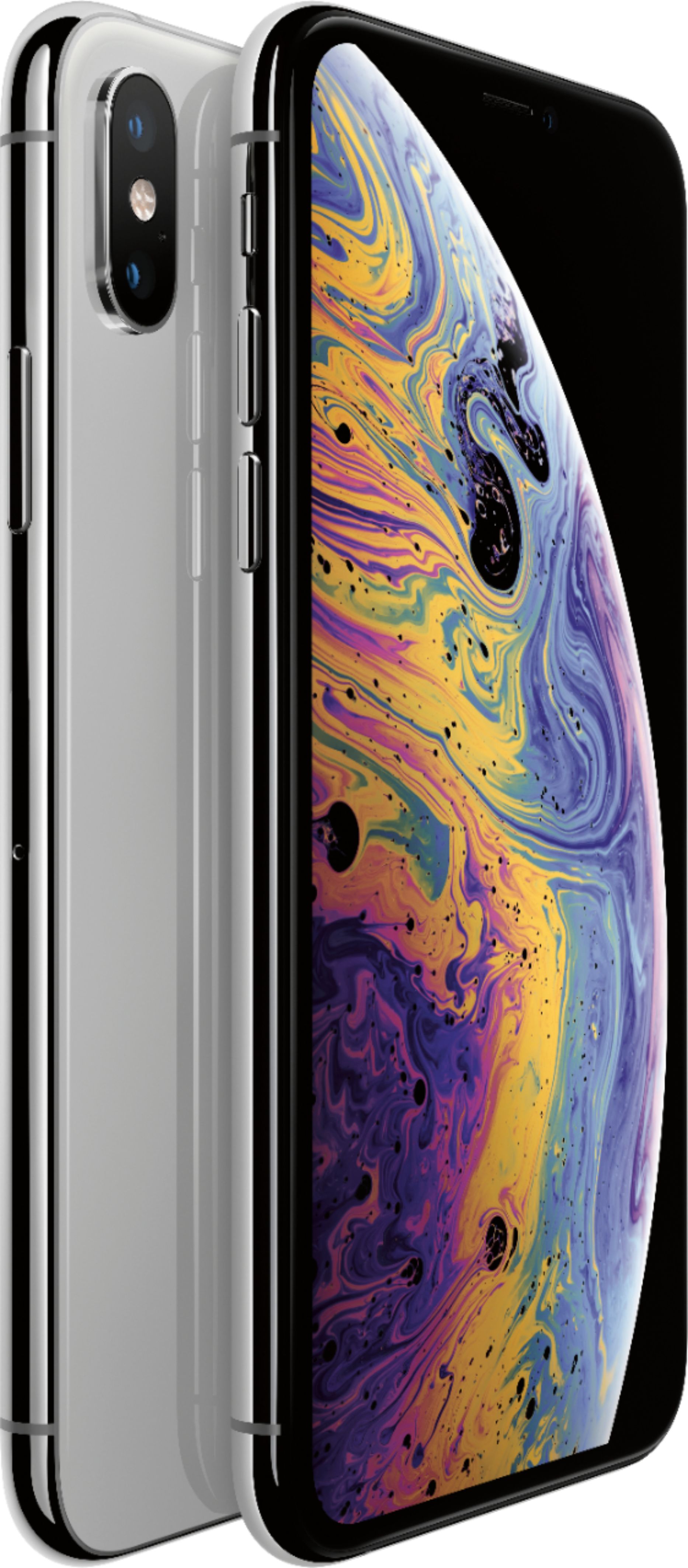 スマートフォン/携帯電話 携帯電話本体 Best Buy: Apple iPhone XS 64GB Silver (AT&T) MT952LL/A