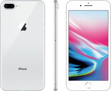 Apple iPhone 8 Plus 256GB Factory Unlocked, Silver (MQ8H2LL/A)