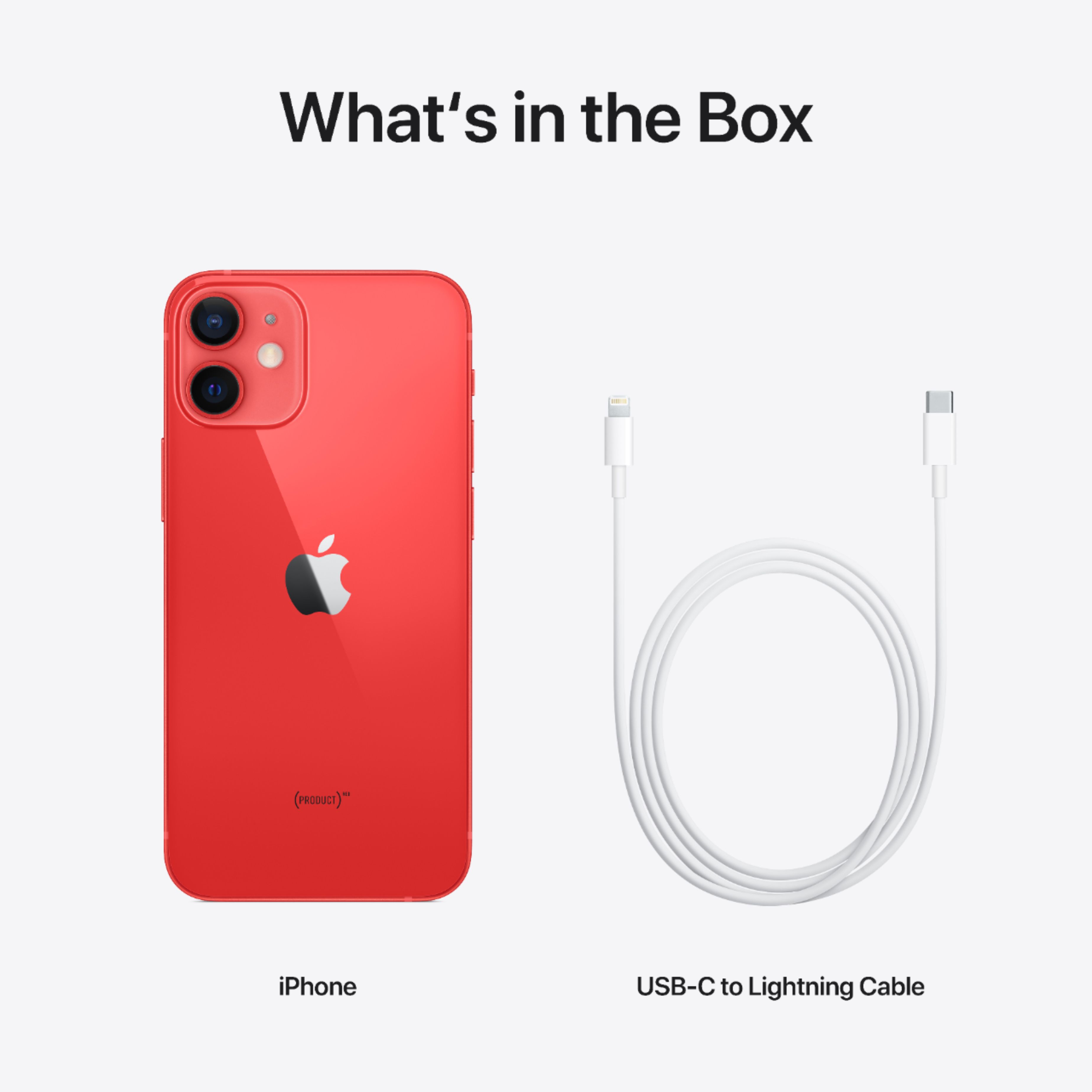 Say Hello to the iPhone 12 and iPhone 12 mini (PRODUCT)RED — (RED)