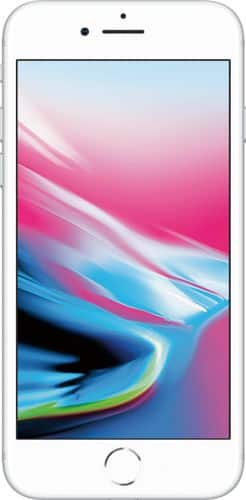 Apple - iPhone 8 64GB - Silver (AT&T)