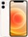 Front Zoom. Apple - iPhone 12 mini 5G 64GB - White (AT&T).