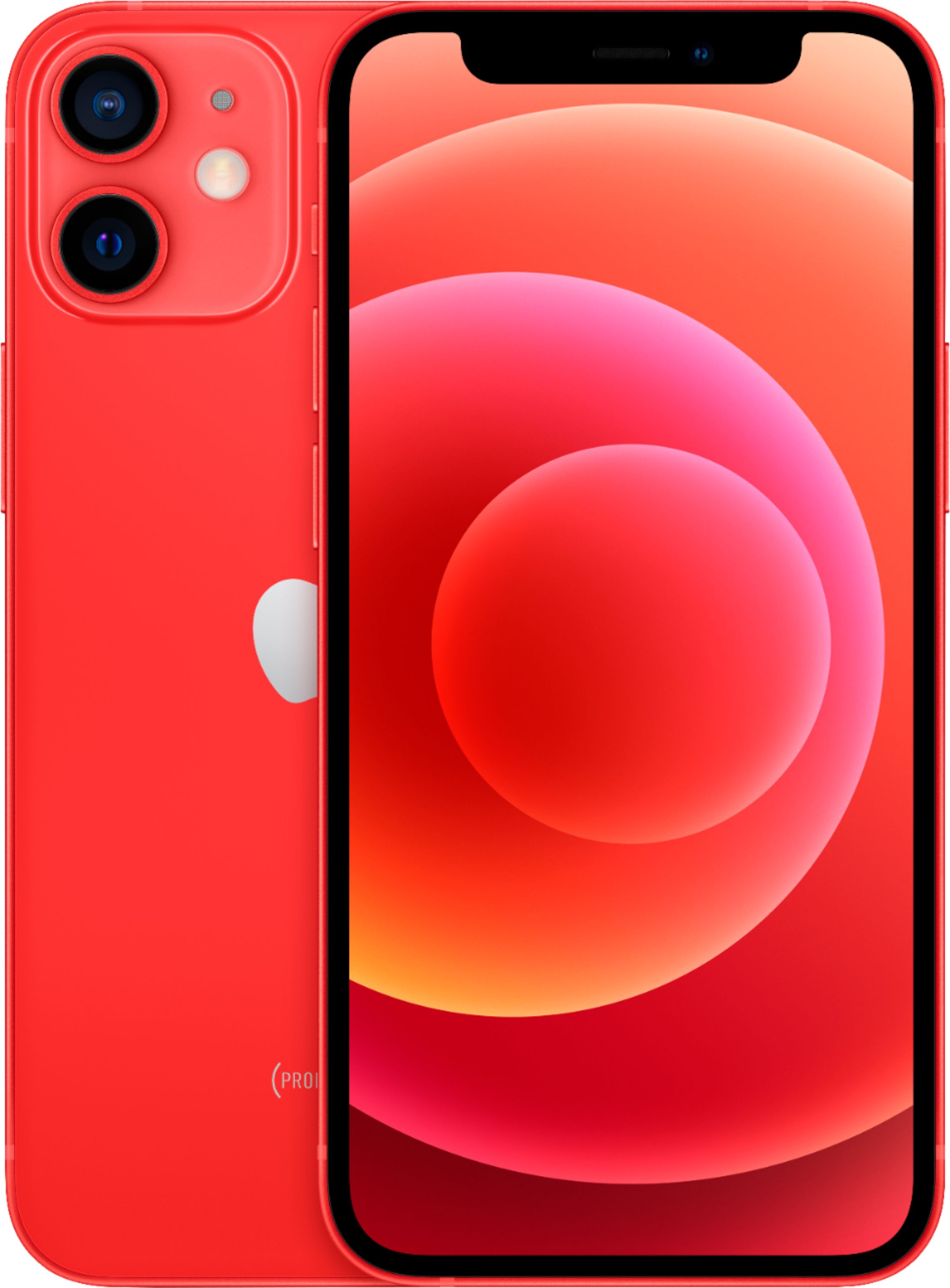 Apple iPhone 12 mini 5G 64GB (PRODUCT)RED (AT&T - Best Buy