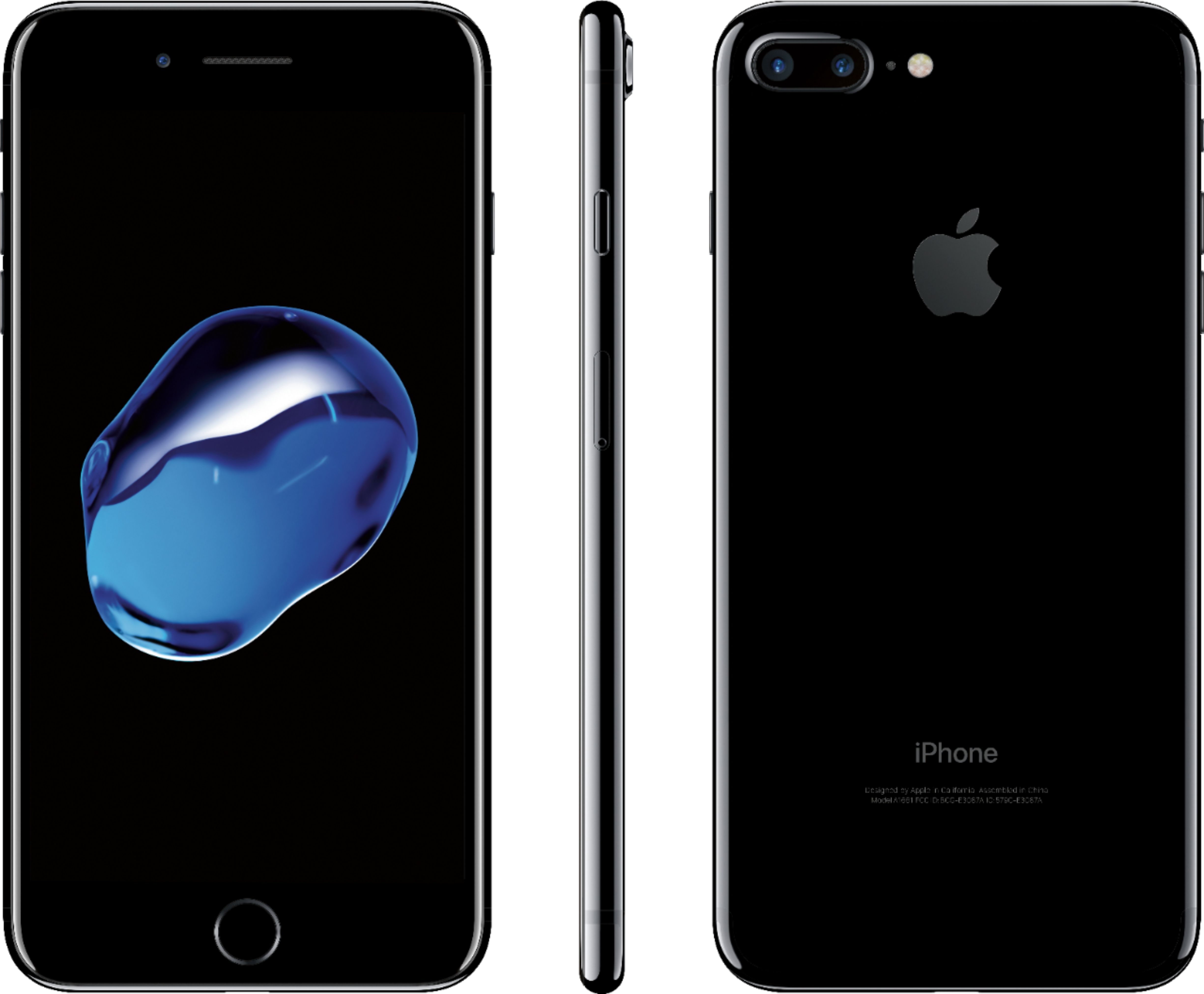 Apple iPhone 7 Plus 32GB Jet Black (Sprint) MQU22LL/A - Best Buy