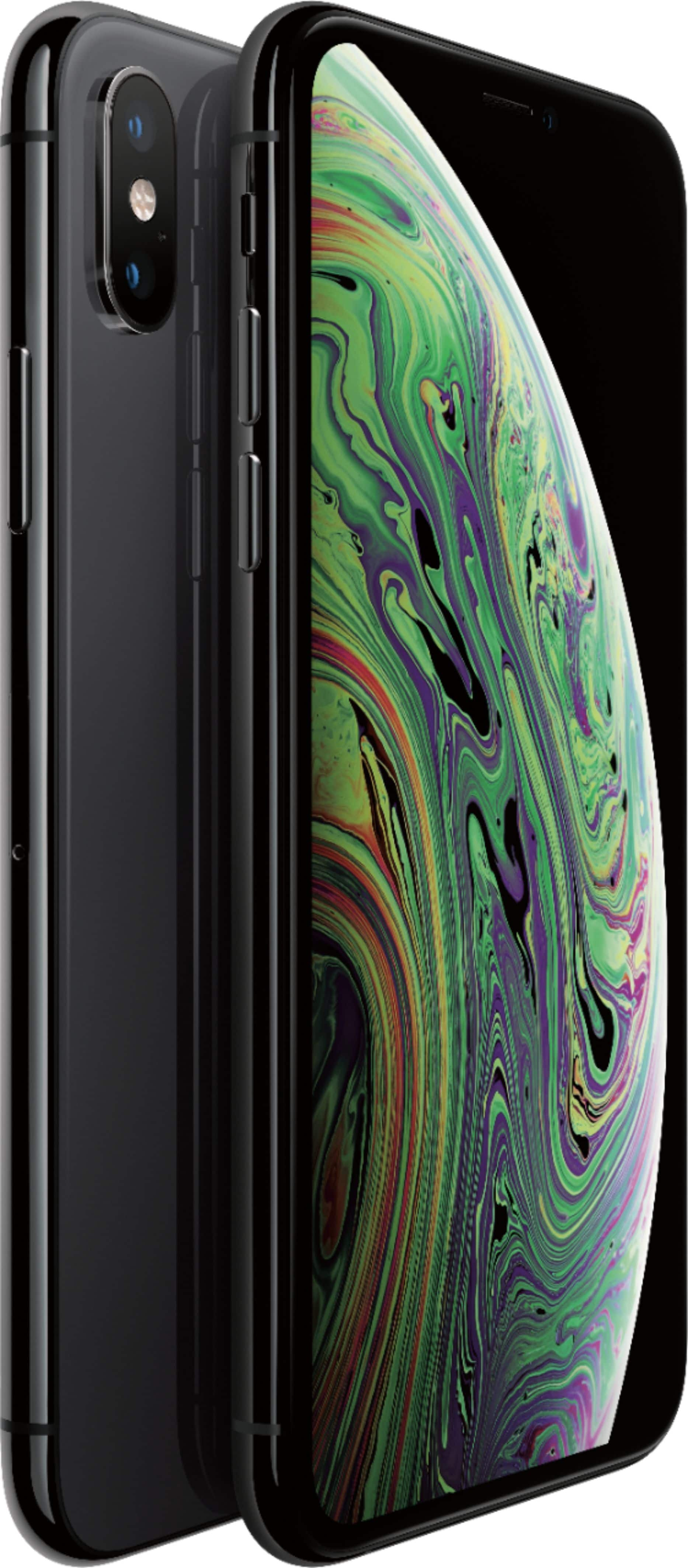 762)iPhone Xs Space Gray 64 GB SIMフリー-