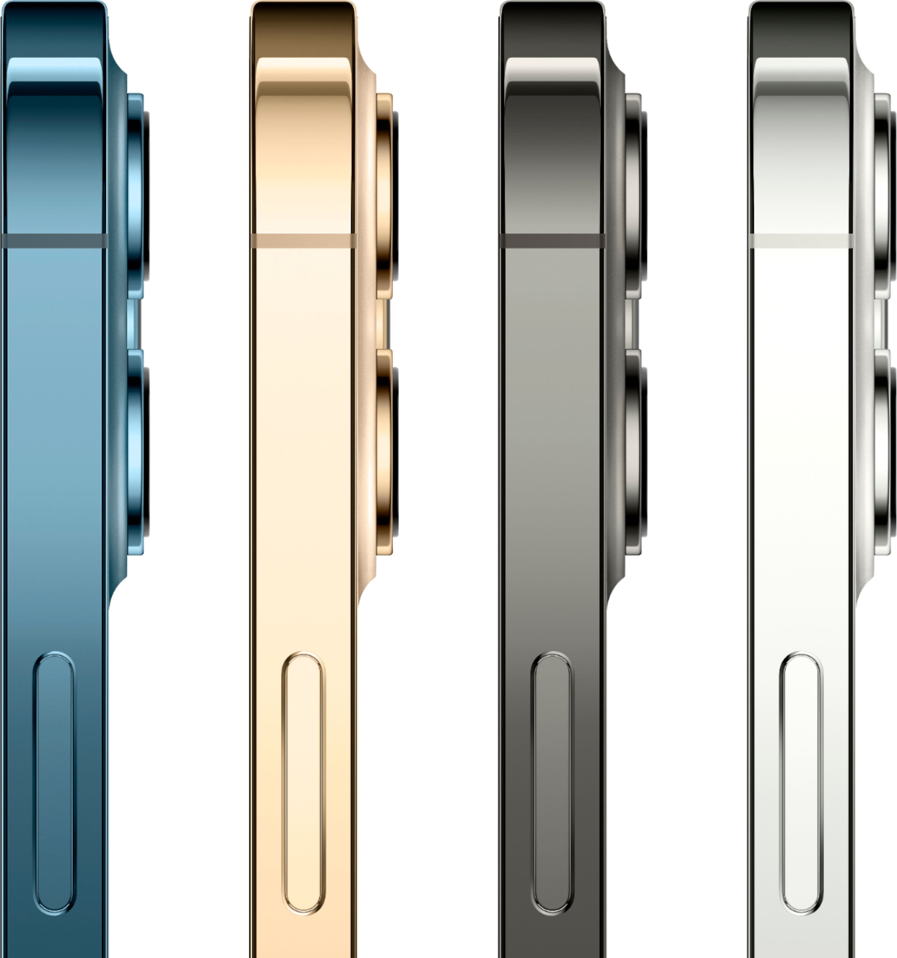 Alt View 13. Apple - Geek Squad Certified Refurbished iPhone 12 Pro Max 5G 128GB - Graphite.