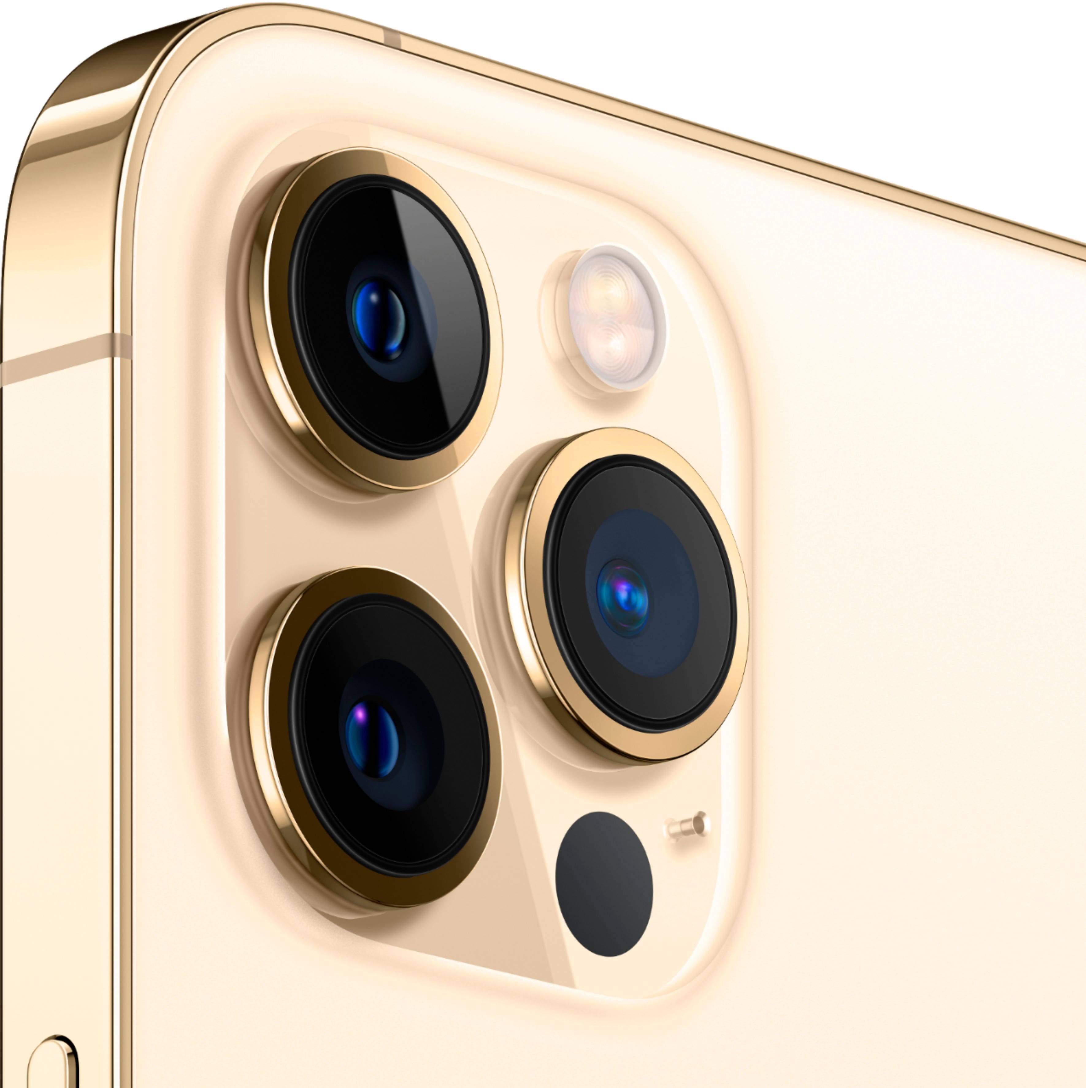Alt View 12. Apple - iPhone 12 Pro Max 5G 128GB - Gold.