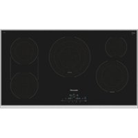 Thermador - Masterpiece Series 36" Built-In Electric Cooktop with 5 elements - Black - Front_Zoom