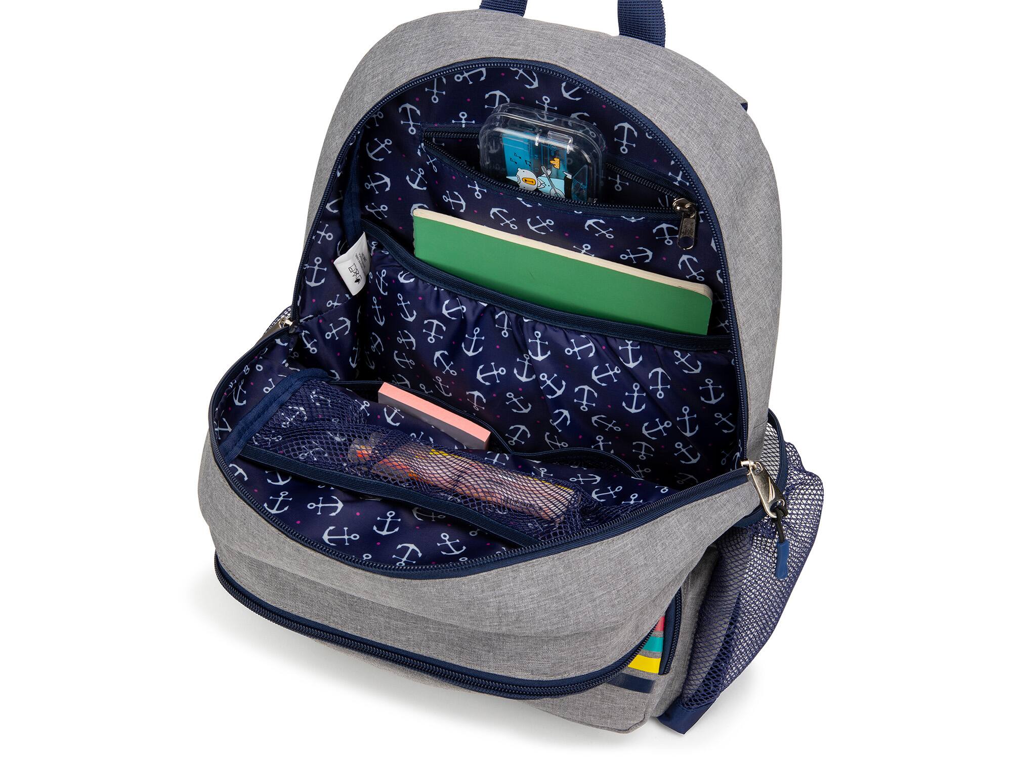 Alt View 2. Nautica - Nautica Hearts 16 Inch Backpack for Kids and Teens - Hearts.