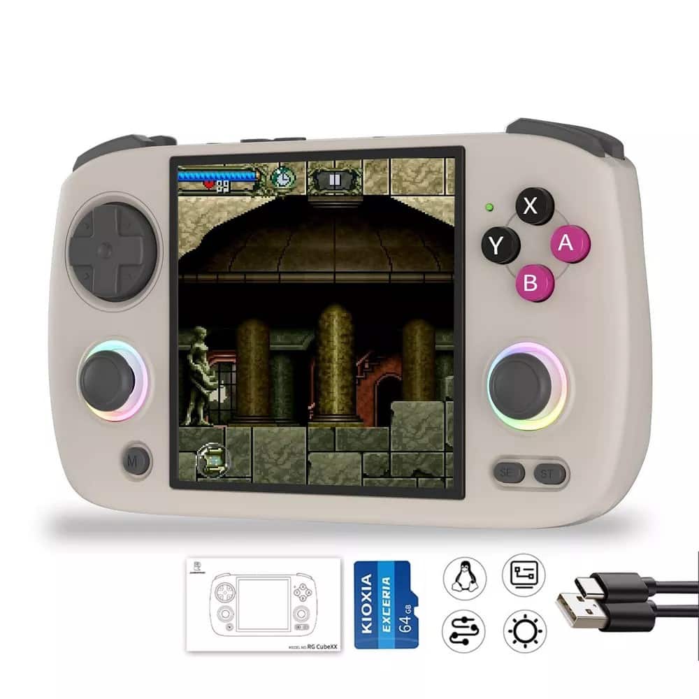 RG Cubexx Retro Gaming Handheld – 3.95" IPS, 5373 Games, 5G WiFi & Bluetooth - Other