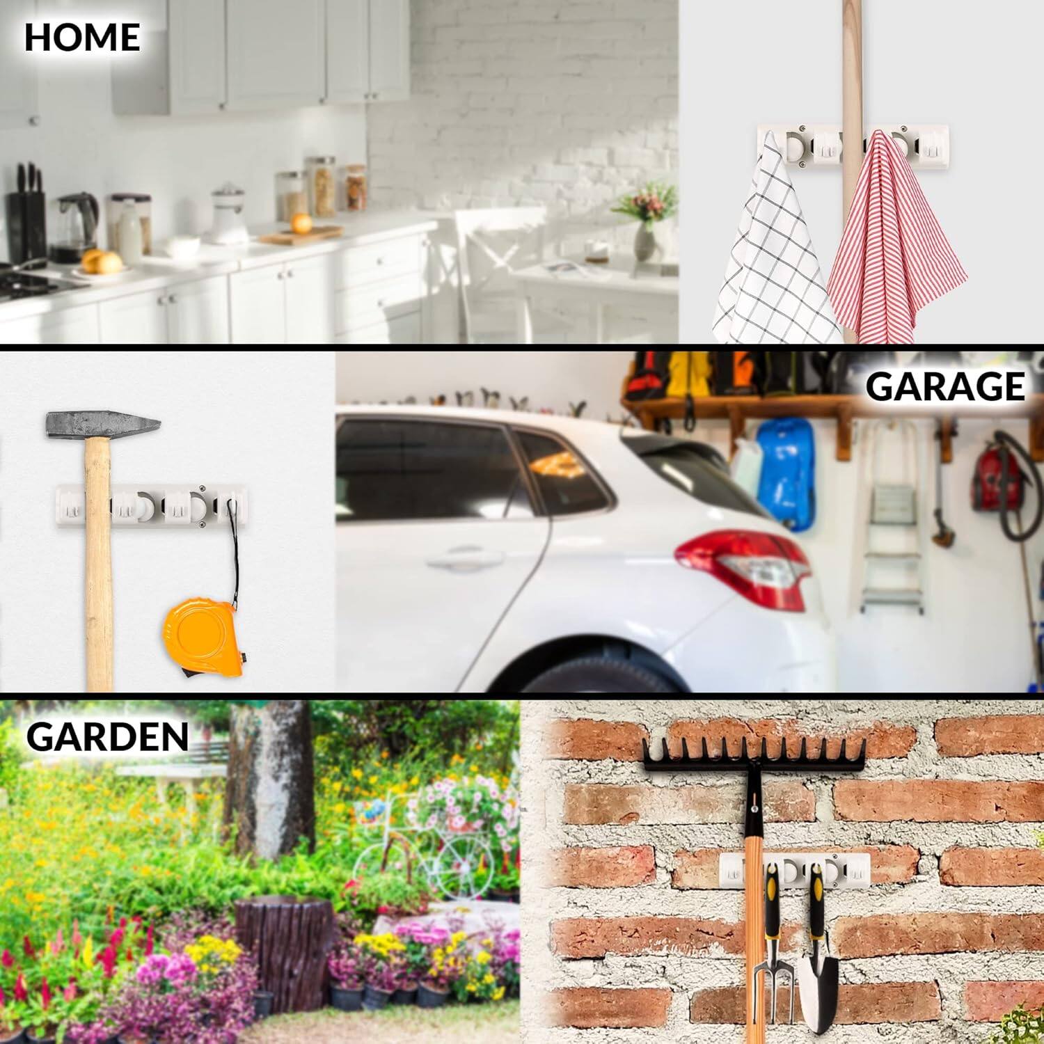 HOME  
GARAGE  
GARDEN
