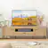 Alt View 4. Costway - TV Stand for 65 Inch TVs Modern Entertainment Center with Drawer 2 Storage Cabinets - Brown.
