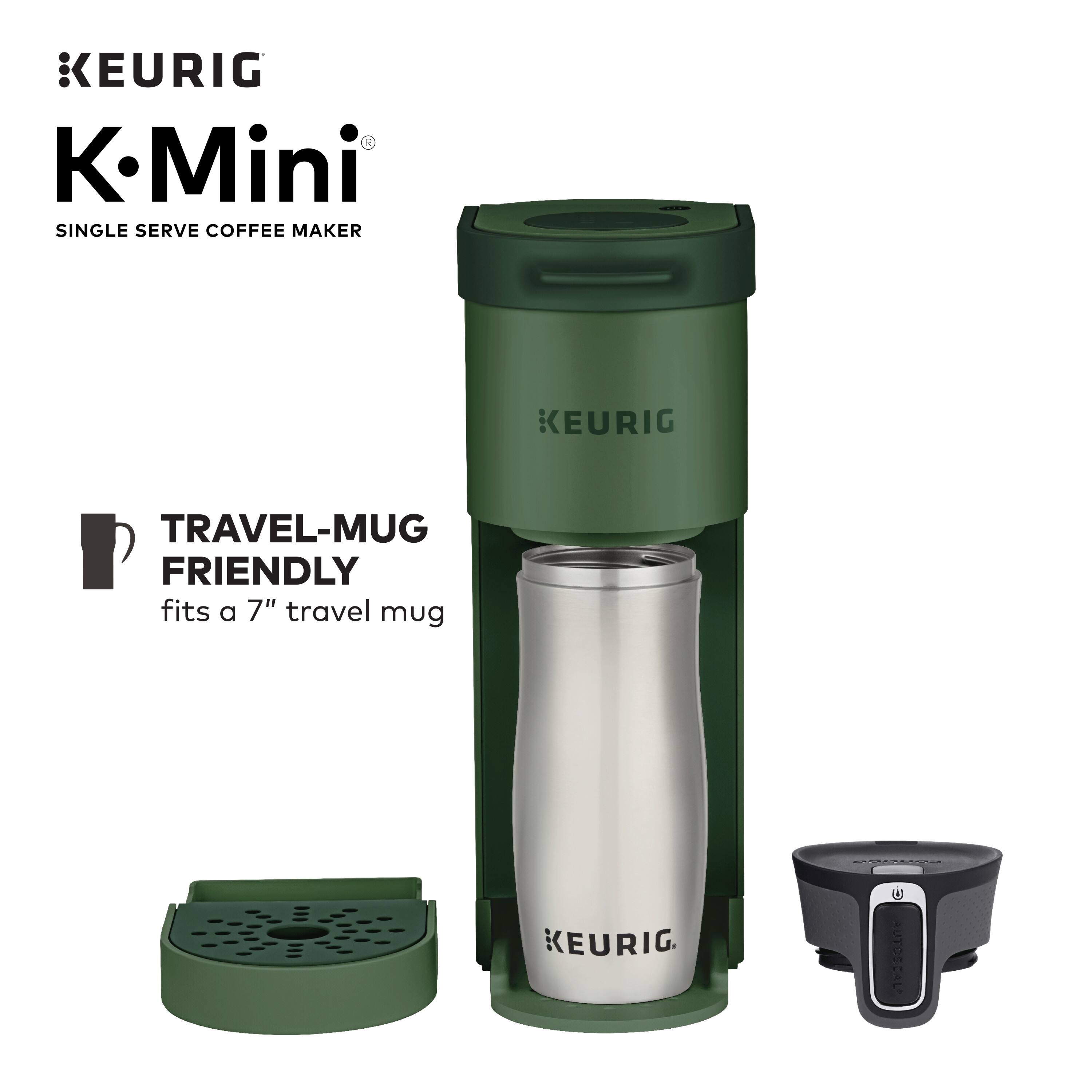 Alt View 12. Keurig - K-Mini Single Serve K-Cup Pod Coffee Maker - Evergreen.