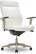 Front. La-Z-Boy - Baylor Modern Bonded Leather Executive Chair - White - Bonded Leather.