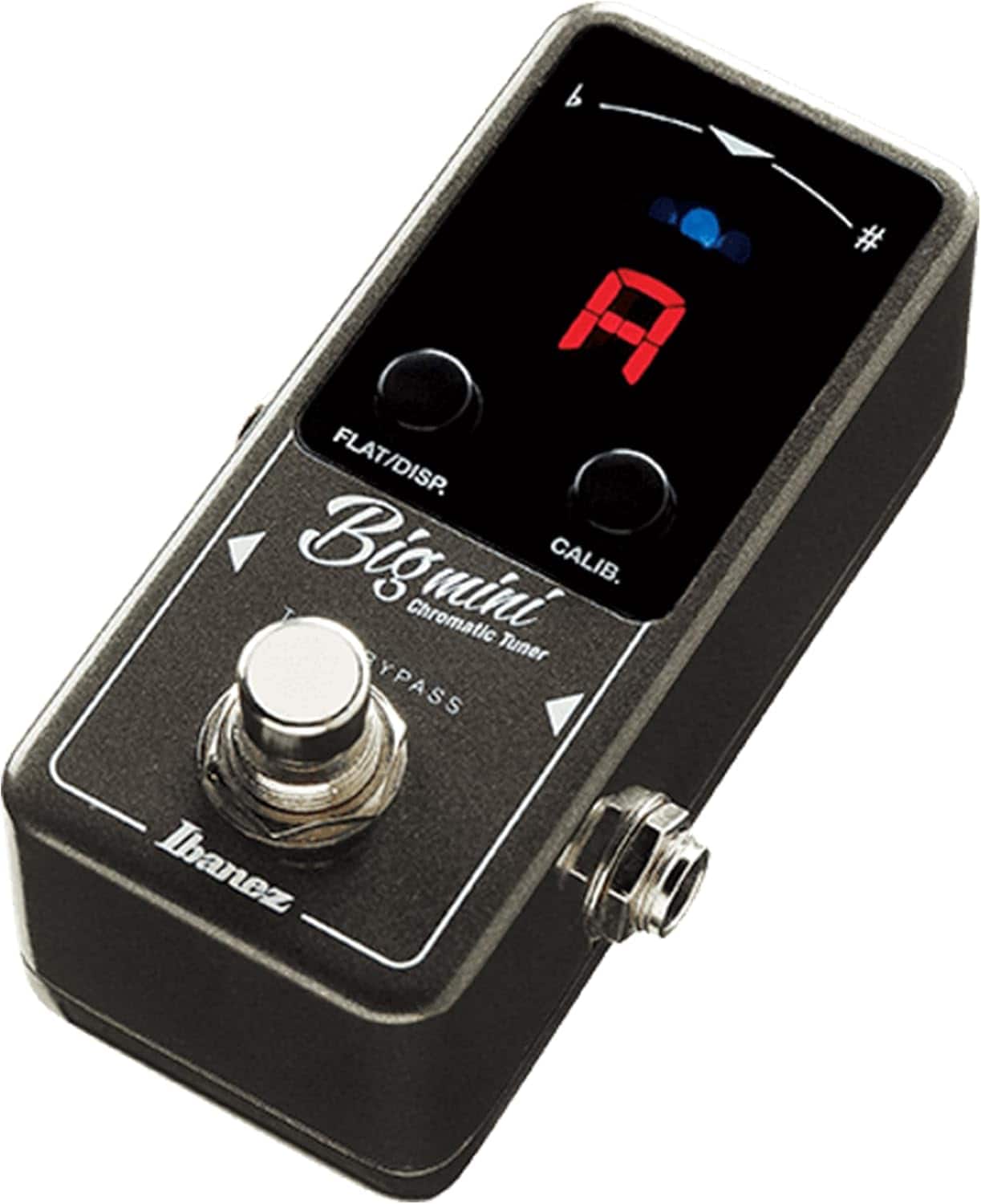 Ibanez - BIGMINI Mini Chromatic Pedal Tuner, Silver