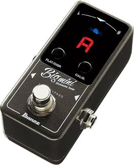 Ibanez - BIGMINI Mini Chromatic Pedal Tuner, Silver