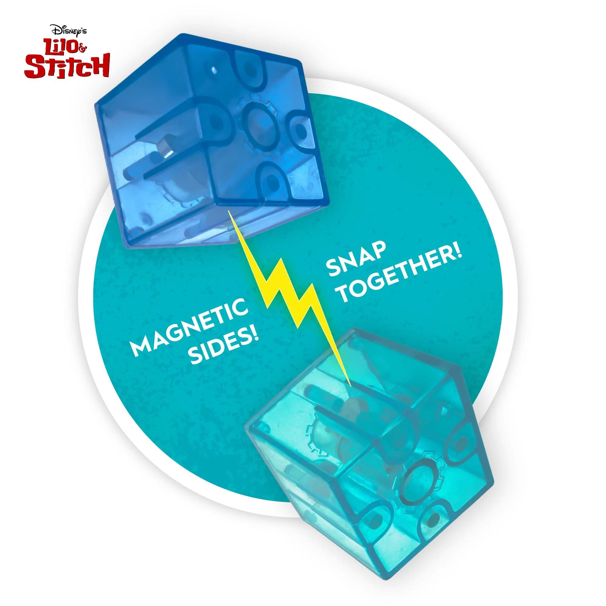 Disney's Lilo & Stitch SNAP TOGETHER! MAGNETIC SIDES!