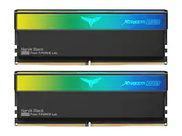 Team Group - Team Xtreem ARGB 32GB (2 x 16GB) 288-Pin PC RAM DDR5 7200 (PC5 57600) Desktop Memory Model FF9D532G7200HC34ADC01 - Black