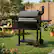 Alt View 8. Z GRILLS - Powerhouse 1056 sq. in. Pellet Grill and Smoker with Foldable Front Shelf and Rain Cover - Black.