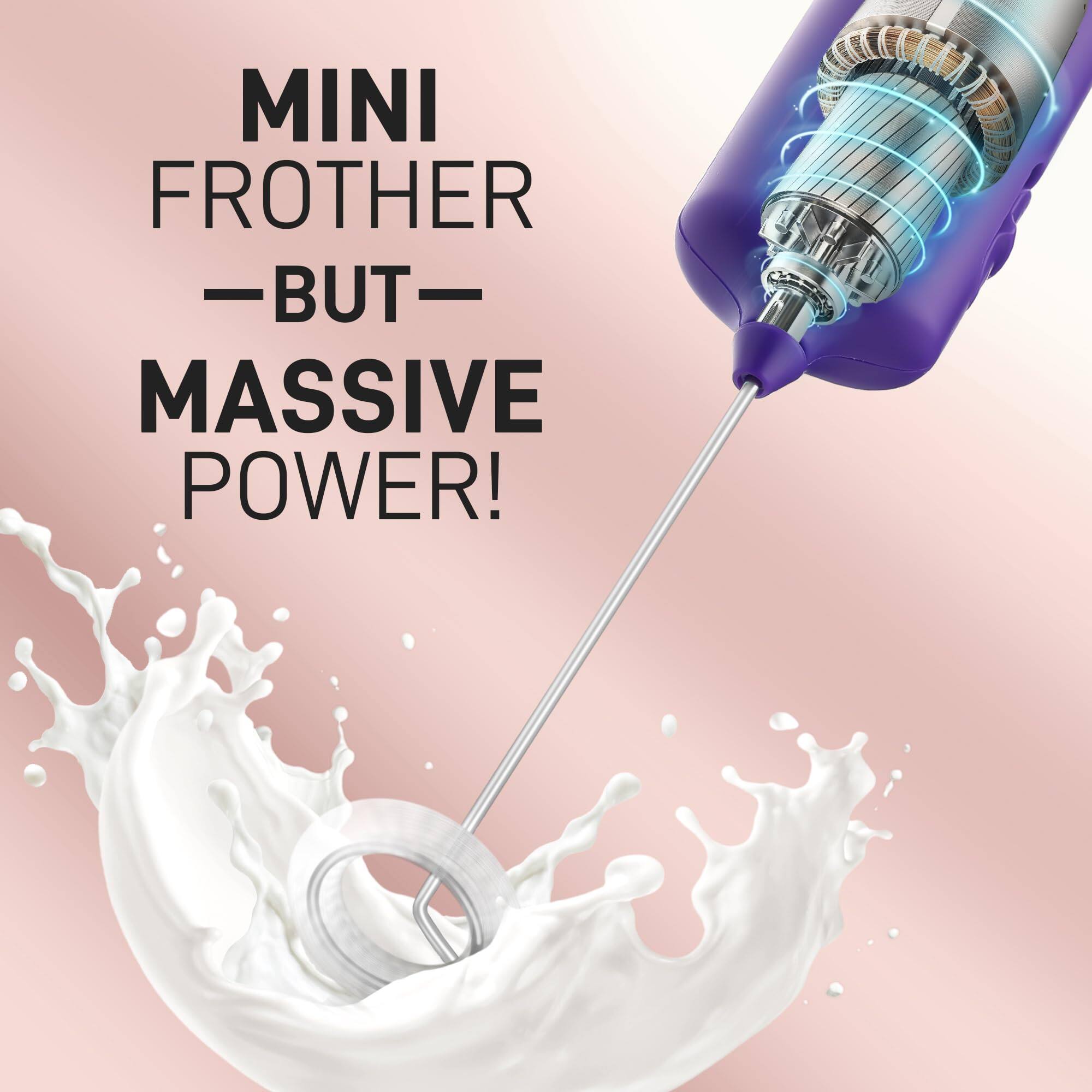 MINI FROTHER - BUT - MASSIVE POWER!