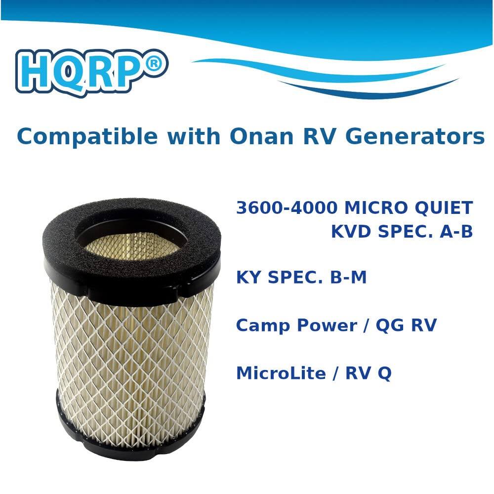HQRP®  
Compatible with Onan RV Generators  
3600-4000 MICRO QUIET  
KVD SPEC. A-B  
KY SPEC. B-M  
Camp Power / QG RV  
MicroLite / RV Q