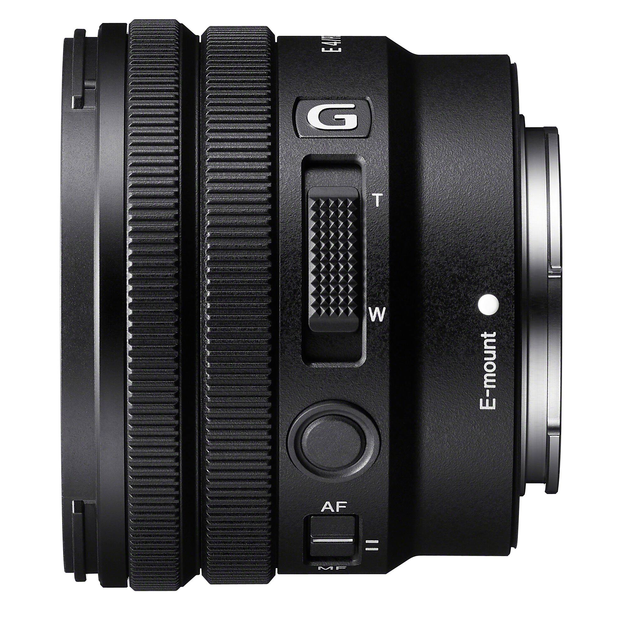 Left. Sony - Sony ZV-E10 II Mirrorless Camera (Black) with 10-20mm Lens Bundle (7 Items) - Black.