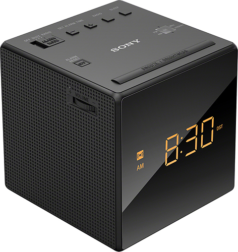 Sony - AM/FM Alarm Clock Radio