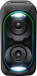 Front Zoom. Sony - High Power XB60 Portable Bluetooth Speaker - Black.