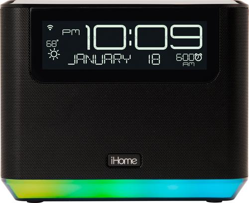 iHome - AVS16 Smart Alarm Clock with Alexa - Black was $149.99 now $99.99 (33.0% off)