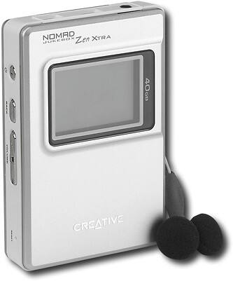 Best Buy: Creative Labs NOMAD Jukebox Zen Xtra 40.0GB Audio Player