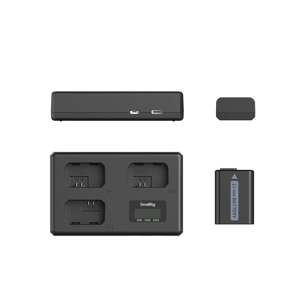 CH1 CH2  
SmallRig CH1 CH2 CH3  
CH3  
Li-ion BATTERY